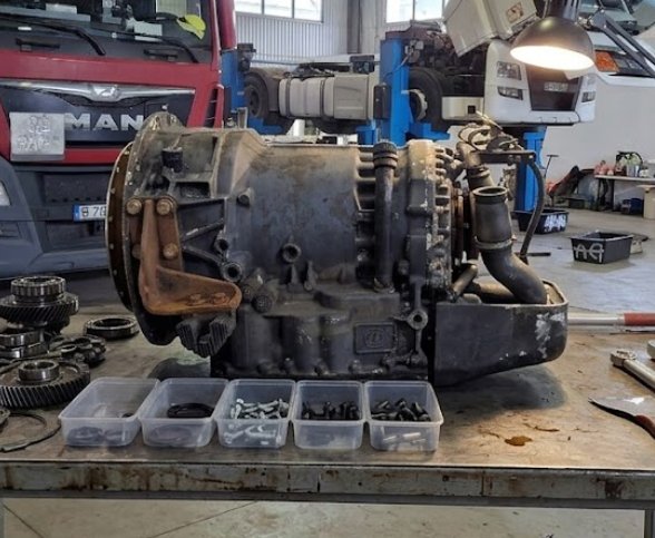 Demontare și sortare piese ZF EcoLife